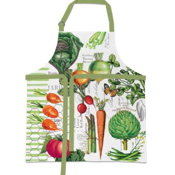 Michel Design Works Cotton Apron Vegetable Kingdom - Picture 2 of 2